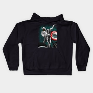 Old school bike Kids Hoodie